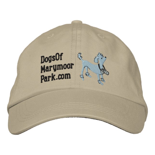 Dogs Of Marymoor Park Adjustable Hat (Front)