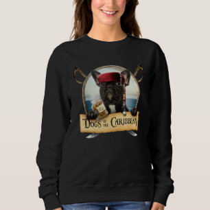 Dogs Of The Caribbean Cute French Bulldog Sweatshirt