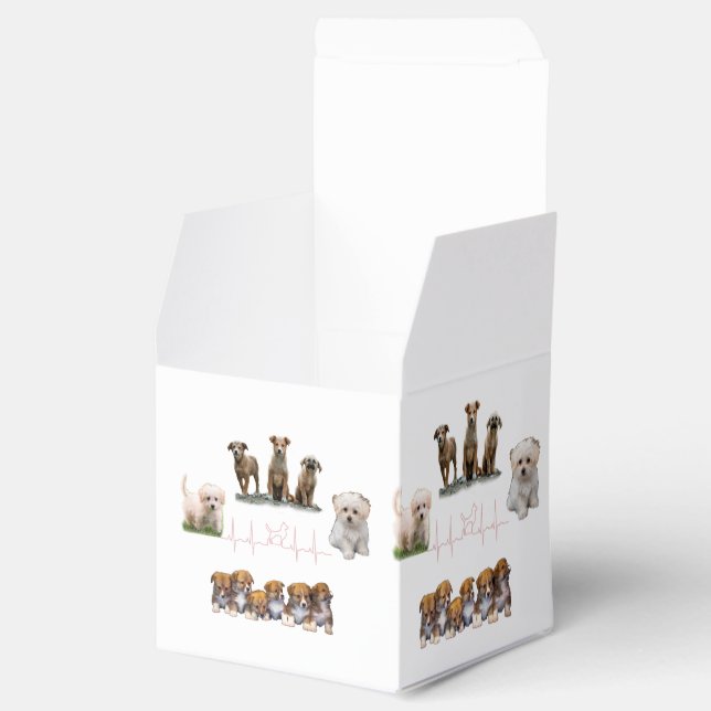 Dogs package, Funny Dogs package Favour Box (Opened)