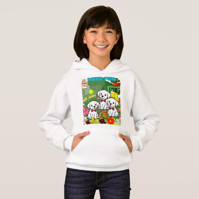 Dogs Paradise Floral Fun in the Park (Front Full)