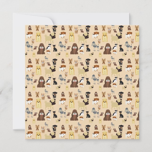 dogs pattern. (Front)