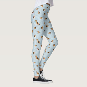 Dogs pattern leggings