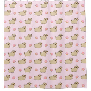 Dogs Pattern Shower Curtain