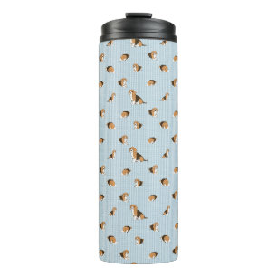 Dogs pattern thermal tumbler