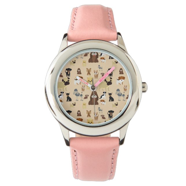 dogs pattern watch (Front)