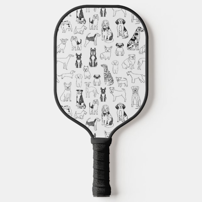 Dogs Pickleball Paddle (Front)