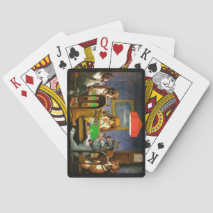 Dogs Playing Poker- A Friend In Need Cards