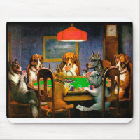 Dogs Playing Poker A Friend in Need