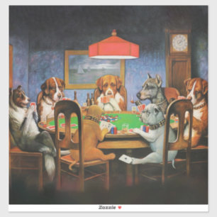 Dogs Playing Poker by C.M. Coolidge
