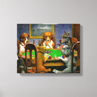 Dogs Playing Poker