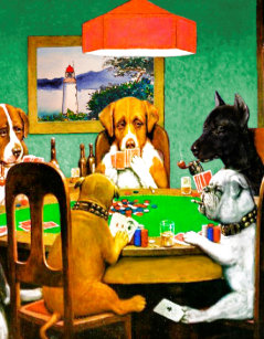 Poker Dogs Jigsaw Puzzles Zazzle Co Uk