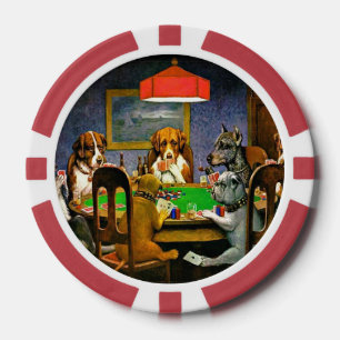 Dogs Playing Poker, Poker Chips