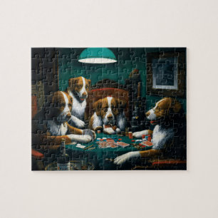 Dogs' Poker Game Jigsaw Puzzle