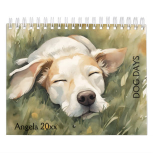 Dogs, Sleeping Dogs Calendar