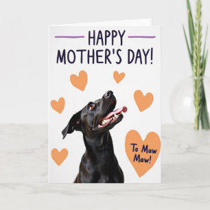 Dogs Sweet Mothers Day Card
