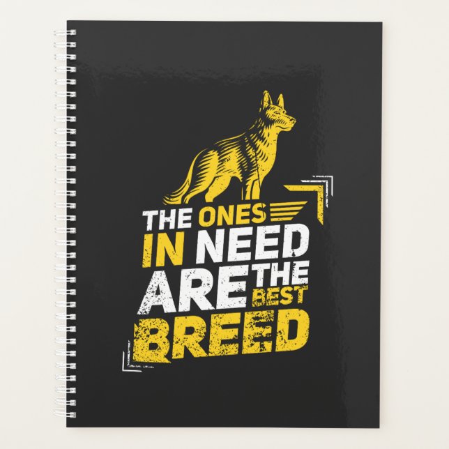 Dogs - The Ones In Need Planner (Front)