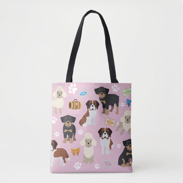 Dogs Tote Bag - Dog Group 2 (Front)