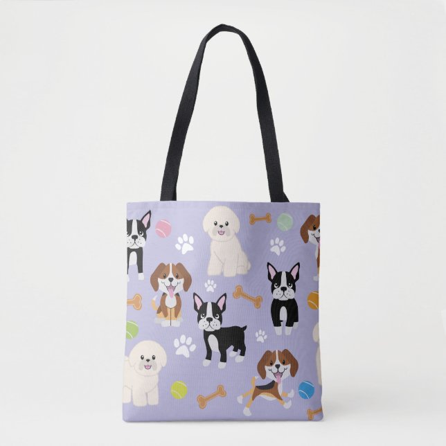Dogs Tote Bag - Dog Group 4 (Front)
