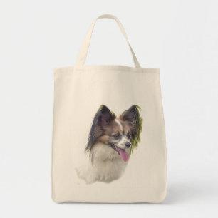 Dogs - Toy Breeds - Papillion Tote Bag
