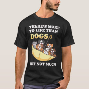 Dogs Upside Down Umbrella Dog Puppy Pet Fan T-Shirt