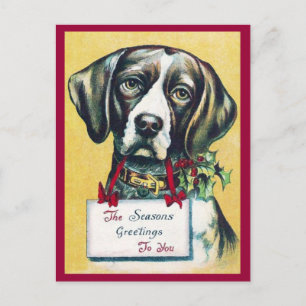 Dog's Vintage Holiday