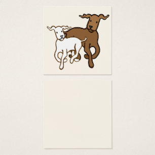 Dogs walking
