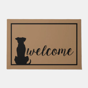 Dog's Welcome (Custom Colours) Doormat
