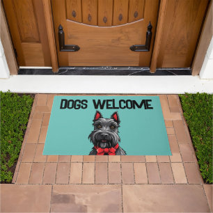 Dogs Welcome Doormat