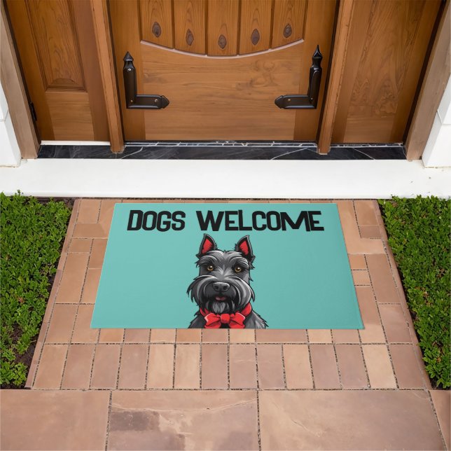 Dogs Welcome Doormat (Outdoor)