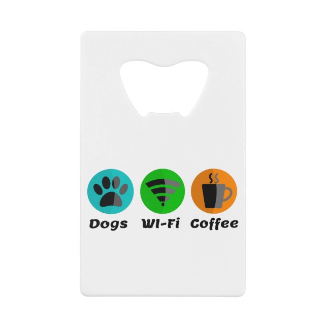 Dogs Wi-Fi And Coffee (Front)
