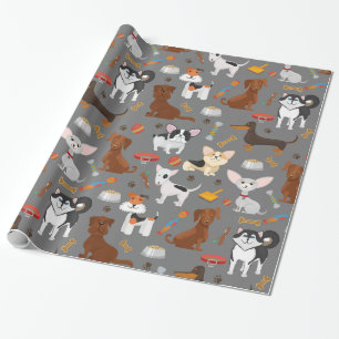Dogs Wrapping Paper