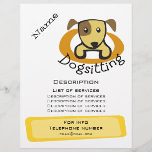 Dogsitting Promotion Flyer