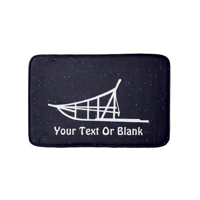 Dogsled Bath Mat (Front)
