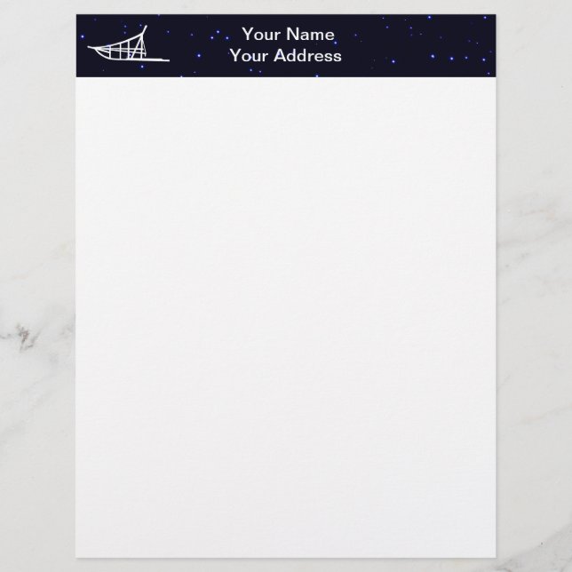 Dogsled Letterhead Template (Front)