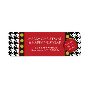 Dogtooth, Houndstooth Christmas range