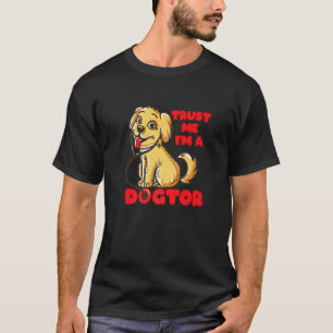 Dogtor Golden Labrador Retriever Puppy Vet Tech Ve T-Shirt