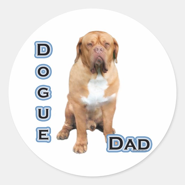 Dogue Dad 4 - Sticker (Front)