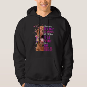 Dogue De Bordeaux Are A Girls Best Friend Dog Mama Hoodie