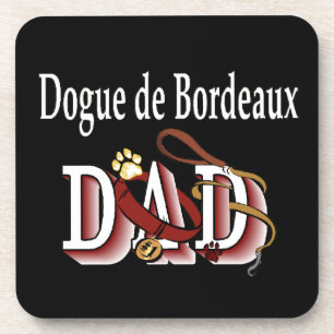 Dogue de Bordeaux Dad Coaster