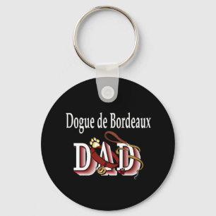 Dogue de Bordeaux dad Keychain