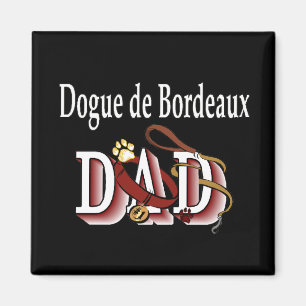 Dogue de Bordeaux dad Magnet