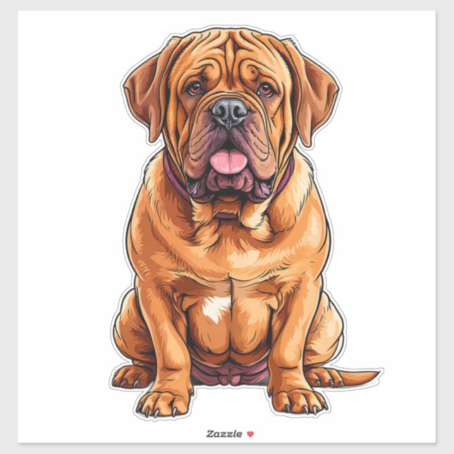 Dogue de Bordeaux Dog (Sheet)