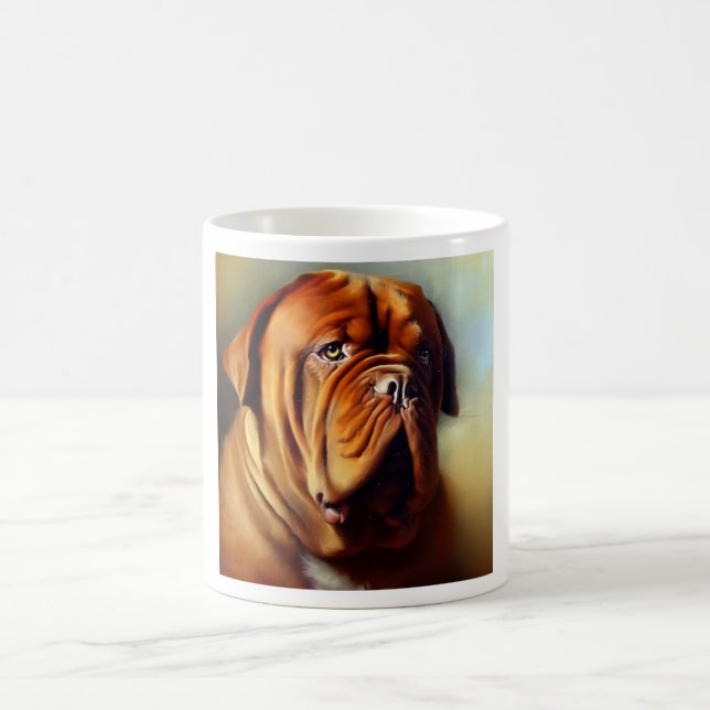 Dogue de Bordeaux Dog Coffee Mug (Center)