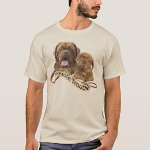 Dogue De Bordeaux "Double Trouble" Apparel T-Shirt