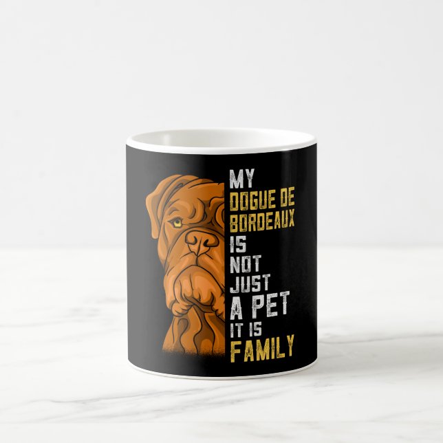 Dogue de Bordeaux Family Dog Gift Coffee Mug (Center)