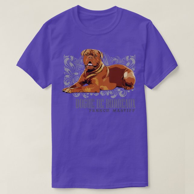 Dogue de Bordeaux French Mastiff (10) T-Shirt (Design Front)