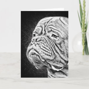 Dogue De Bordeaux - French Mastiff Card