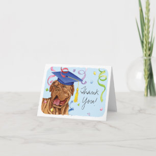 Dogue de Bordeaux Graduate Card