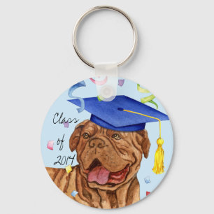 Dogue de Bordeaux Graduate Key Ring