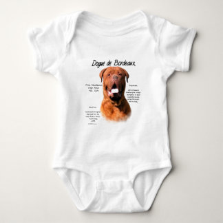 Dogue de Bordeaux History Design Baby Bodysuit